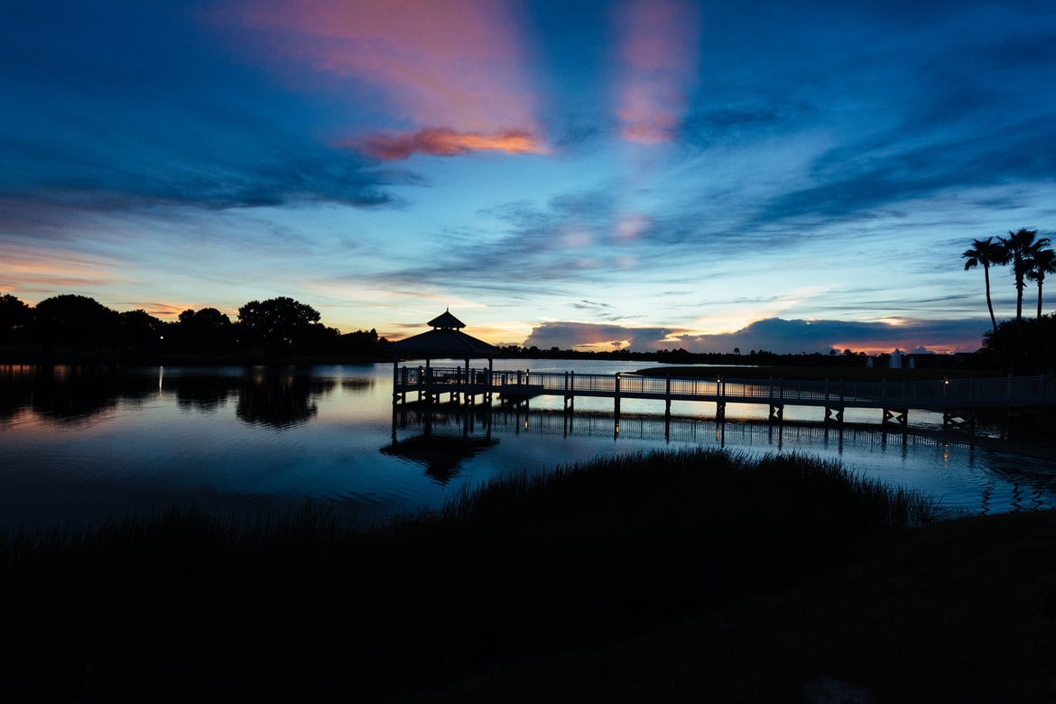 port st. lucie sunset