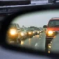 Traffic in Review mirror